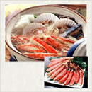 殻剥きタラバガニ＆ズワイガニ一番脚セット