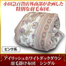 【期間限定】小田急百貨店外商部アイリッシュホワイトダックダウン羽毛掛け布団