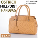 オーストリッチ フルポイントハンドバッグ