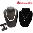 高島屋9〜9.5mmあこや真珠ネックレスセット