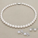8.5〜9mm珠花珠ネックレスセット