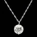 高島屋プラチナ1ctダイヤモンドペンダント