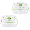 フードセーバー真空フレッシュボックスM 700ml2個セット