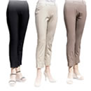 サマーセール！ひんやりらくらくスタイルアップパンツ同サイズ3色セット