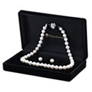 高島屋 花珠9〜9.5mmアコヤ真珠ネックレス2点セット