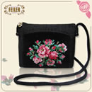 FEILER リアローズ チュールメッシュバッグ