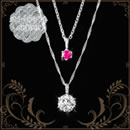 大丸松坂屋外商部 プラチナ0.8ctダイヤモンドペンダント