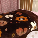 アルミ蒸着シート入りふっくらほかほか毛布